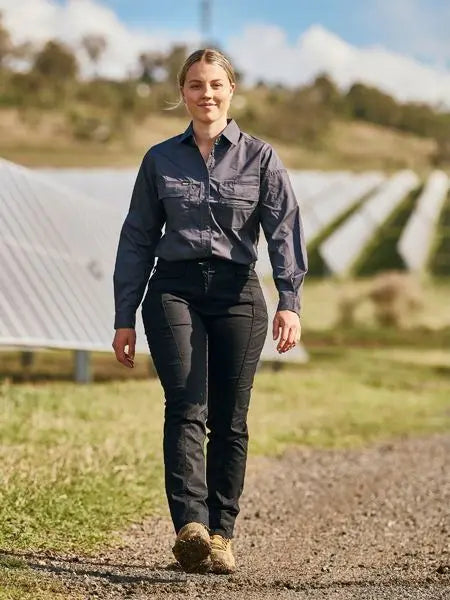 Bisley Women's X Airflow Stretch Ripstop Vented Cargo Pant BPCL6150 Bisley Workwear